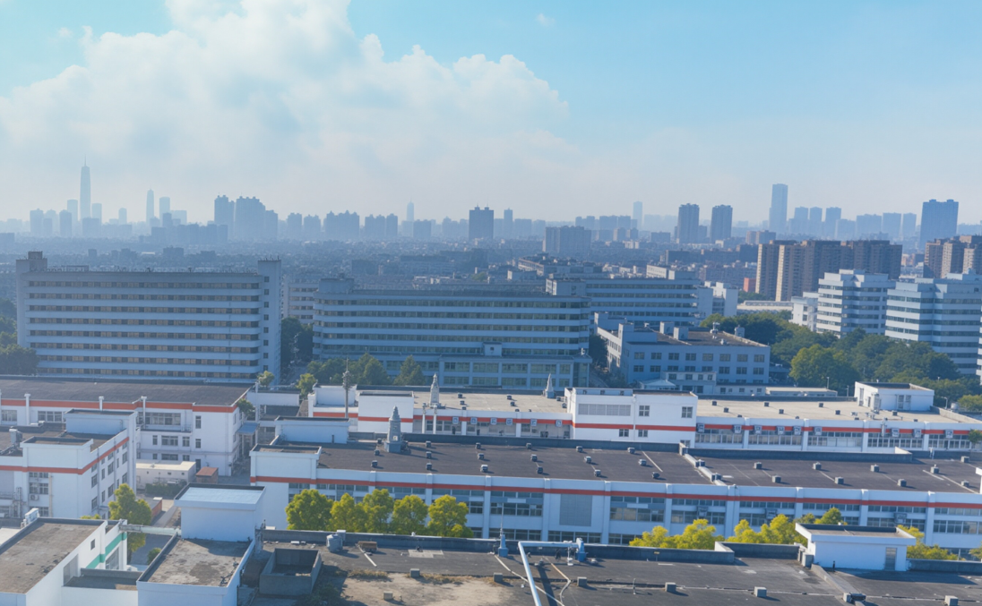 DeYing factory aerial view