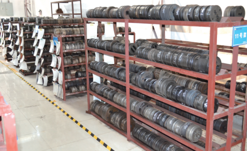 Aluminum mold storage